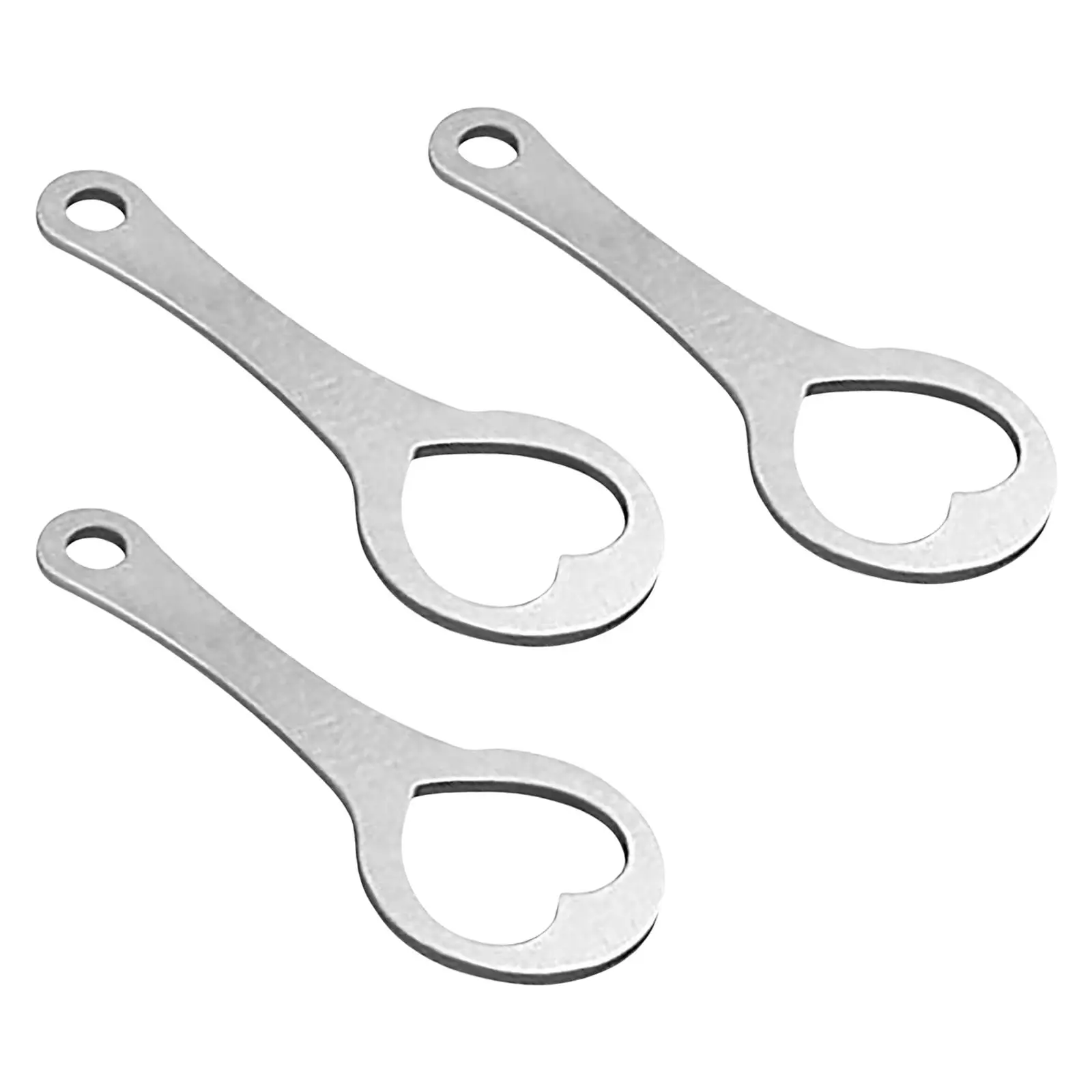 Multifunctional Shopping Trolley Tokens Bottle Opener Key Ring Practical Cart Unlock for Purse Keychains