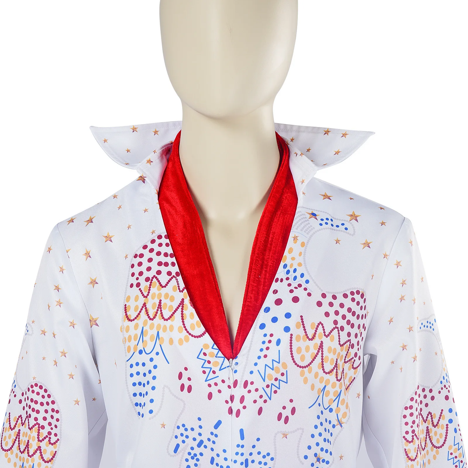 

loween New Ro Singer King Cosplay Stage Performance Costume orm King Outfit Ladies' Ethnic Stage Clothing