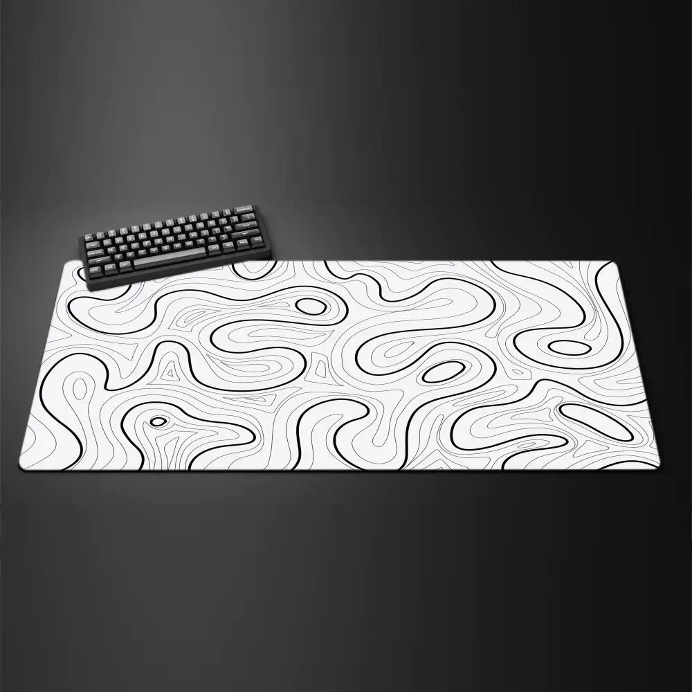 

topographic map texture Mouse Pad XXL Gaming Rubber MousePad Large Gamer Desk Mat Anti-slip HD Keyboard Mat Computer MousePads