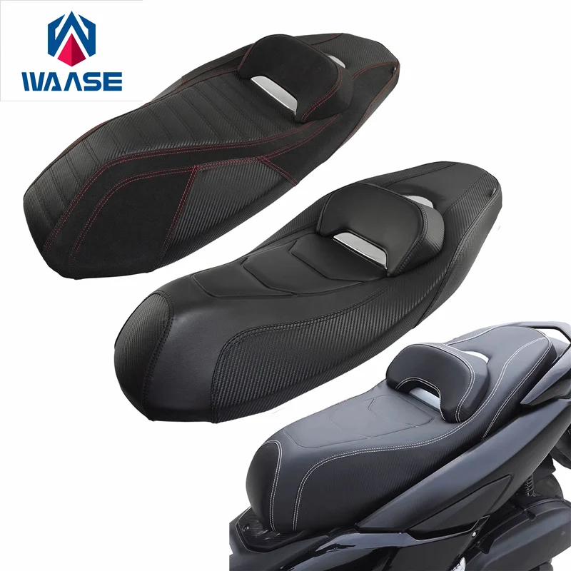 waase For Yamaha N-MAX NMAX 125 155 2021 2022 2023 Integrated Seat Front Rider and Rear Passenger Cushion