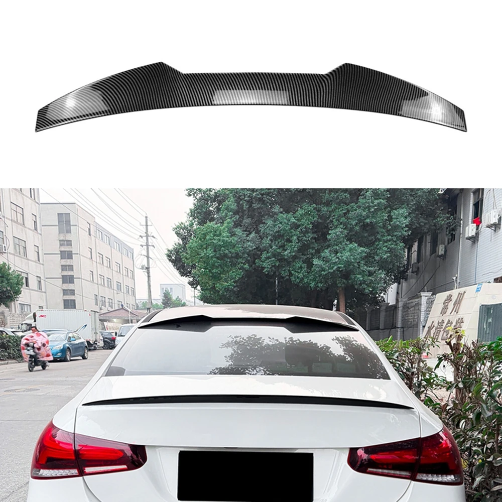 

For Mercedes Benz W177 2019+ Rear Trunk Spoiler Top Tail Wing Spoiler Fixed Wing Car Body Kit Modification