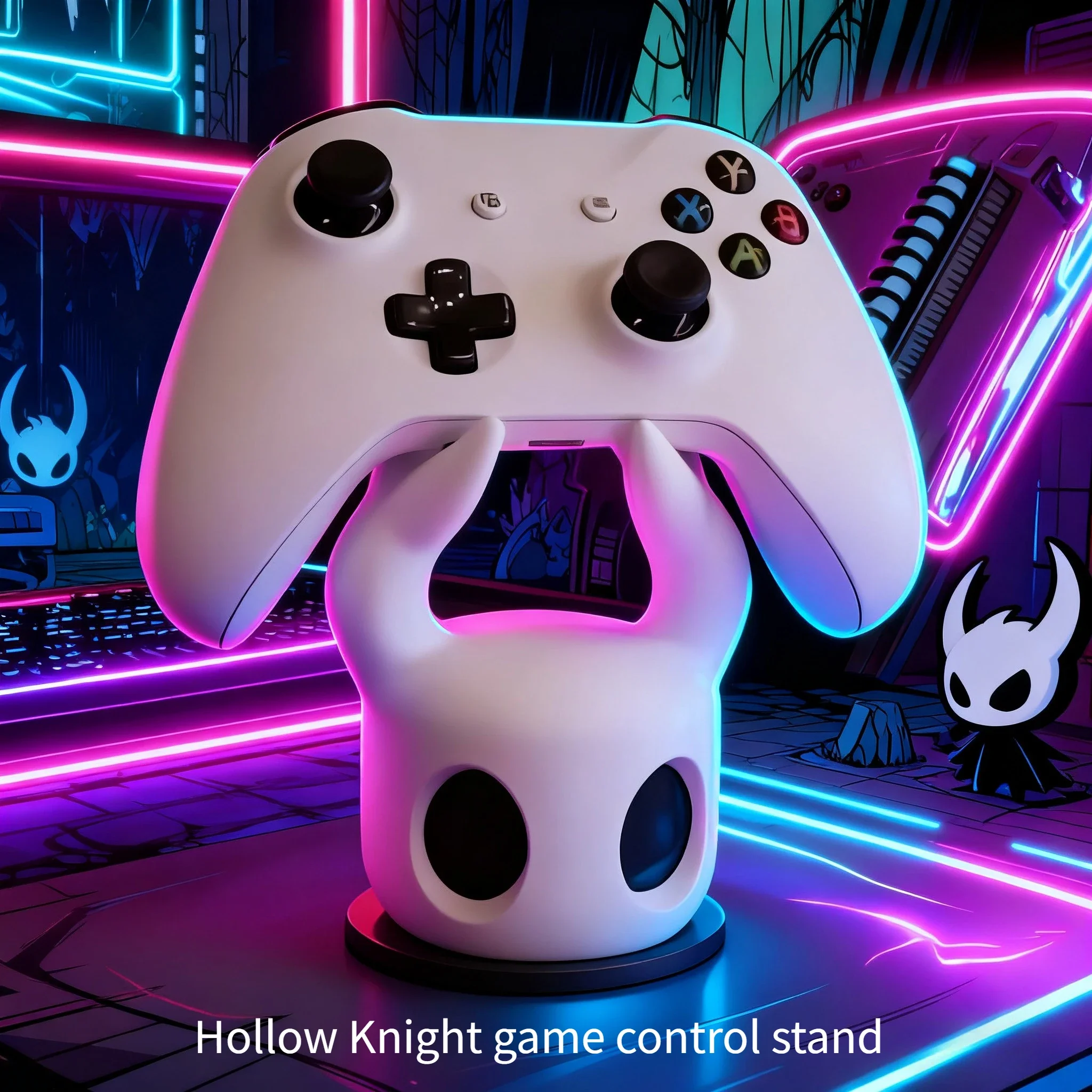 New Universal Game Controller Stand Compatible With PS4/PS5/Switch Hollow Knight Theme Cool Desktop Display Gaming Accessories