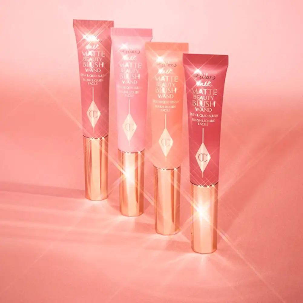 12ml Vloeibare Blush Pen Draagbare Spons Tip Natuurlijke Rosy Glow KUSSEN TALK Niet-oxidatieve Make-Up Wangen Lippen Ogen Multi Functie