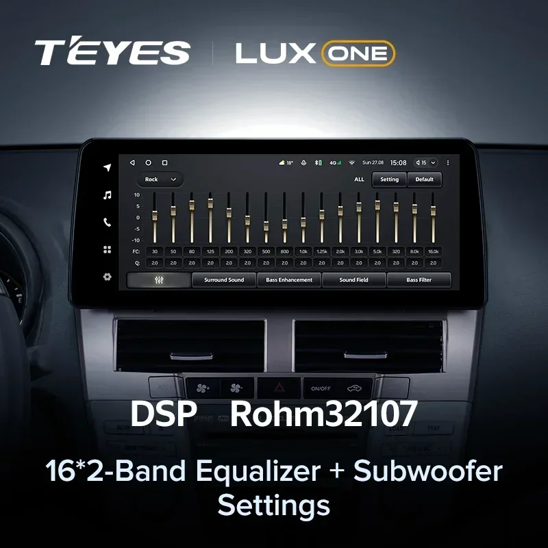 TEYES LUX ONE For Lexus RX300 RX330 RX350 RX400H II 2 2003 - 2009 For Toyota Harrier XU30 II 2 2003 - 2013 Car Radio Multimedia - Image 3