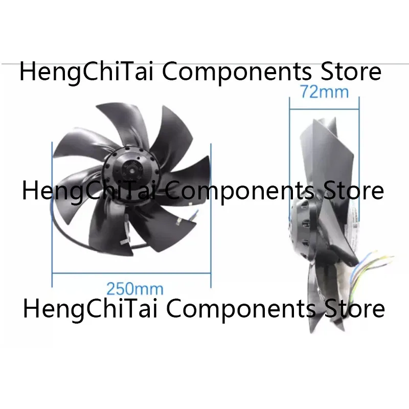 Original 100% Working A2E250-AL08-12 230V Ventilation and cooling fan