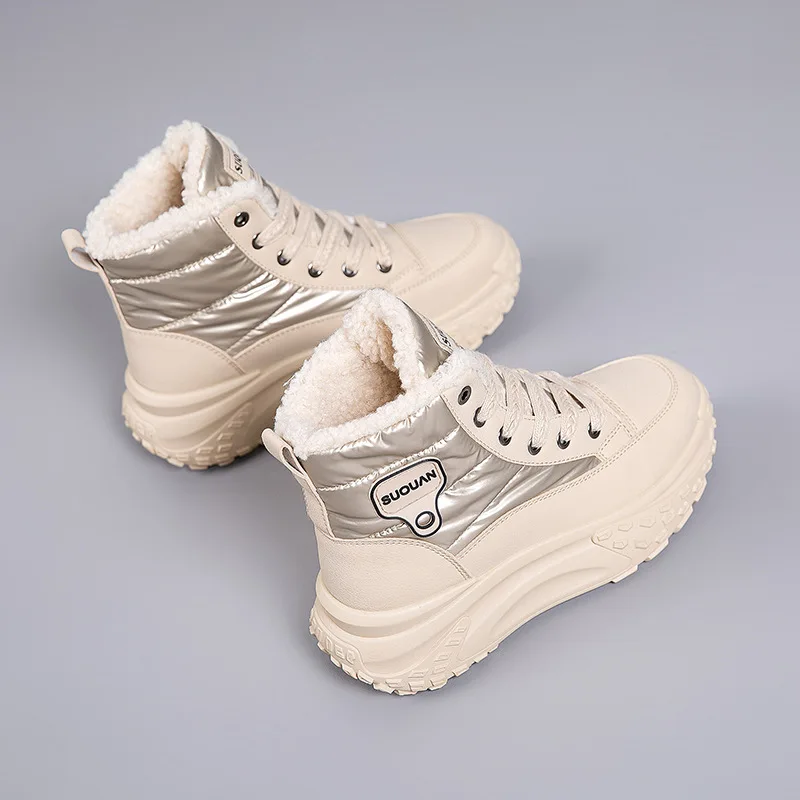 

Boots Woman Snow Casual Shoes Woman Platform Ladies Shoes Lightweight Ankle Boots Soft Women's Winter Shoes Boots Botas Mujer