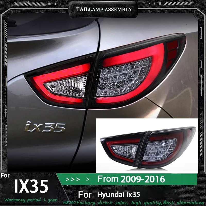 

Car Lights For Hyundai IX35/New Tucson Taillights 2009-2013 LED Tail Lamp Dynamic Turn Signal Light Car Taillights Assembly