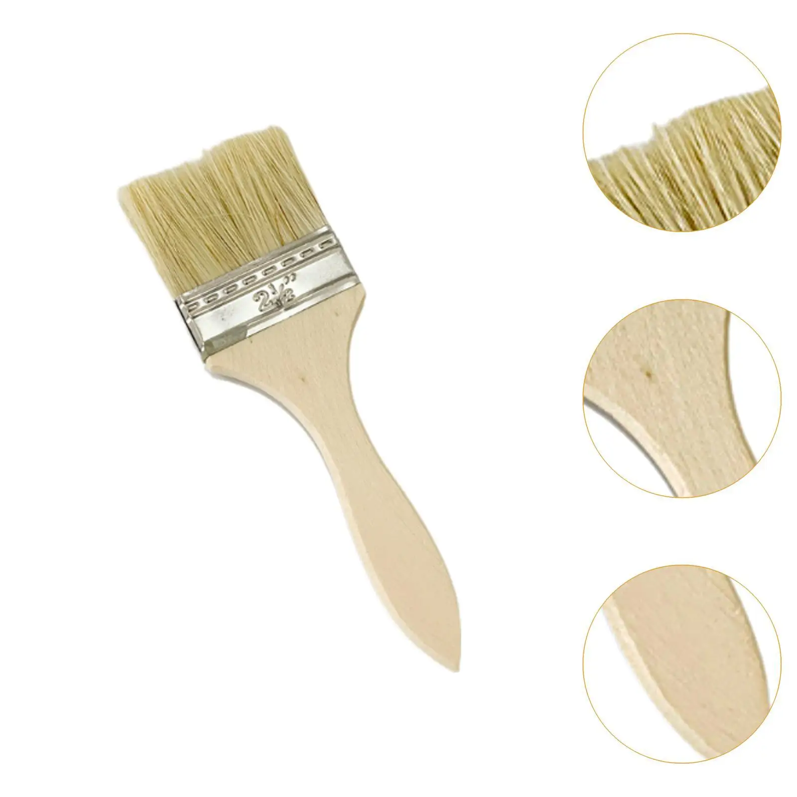 Brush Set for Painting And Crafting - Flat Tools for Wood And Varnish