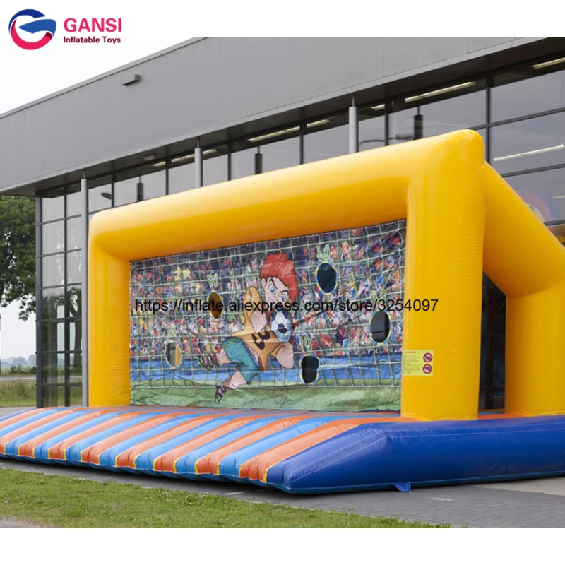 Funny Soccer Shooting Game Equipment Inflatable Football Gate For Backyard Playground Good Quality Inflatable Soccer Target