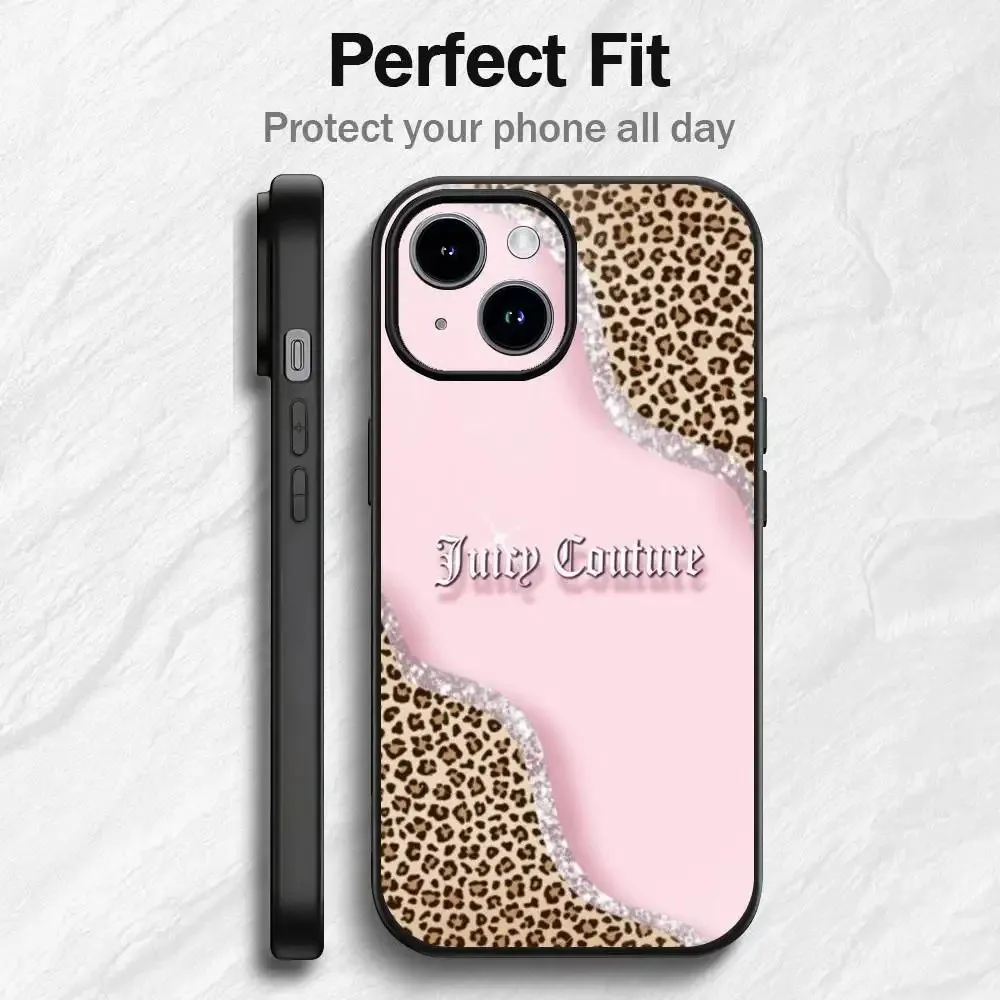 Couture Handyhülle für iPhone 17 16e 16 15 14 13 12 11 Pro Max Mini X XR Air Plus Weiche Silikon-Rückseite J-JuicysS Cover – Detail 2
