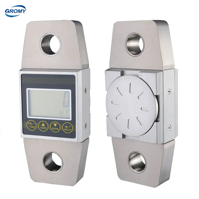 Pocket Crane Scale Digital Hanging Dynamometer Scale Moisture Tester Weighing Scale 1t~50t