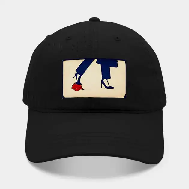 Kamala Harris หมวกส้นสูงสีแดง, หมวก2024โหวตสำหรับทุกเพศหมวกเบสบอลกลางแจ้งลำลองกันแดดแฟชั่นใหม่