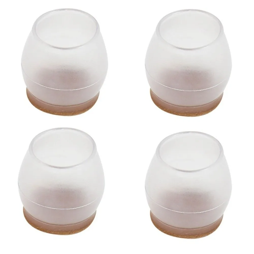 

Reduce Noise Shock Absorption Anti-slip Mat TPR Material Home Decor Chair Leg Caps Floor Protector Cover Furniture Feet Pads