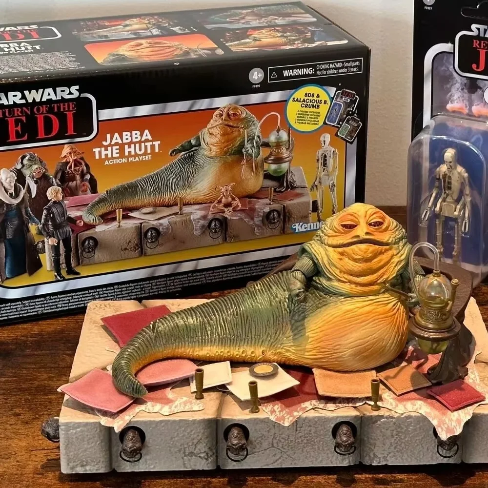 Original Star Wars Action Figure The Black Series Jabba The Hutt Collectible Model Room Decoration Movable Joints Birthday Gifts