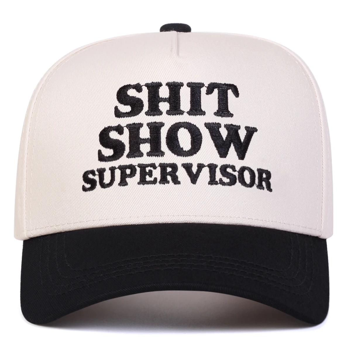Unisex SHIT SHOW SUPERVISOR Embroidery Baseball Caps Spring Autumn Outdoor Adjustable Casual Hats Sunscreen Hat Sports Cap