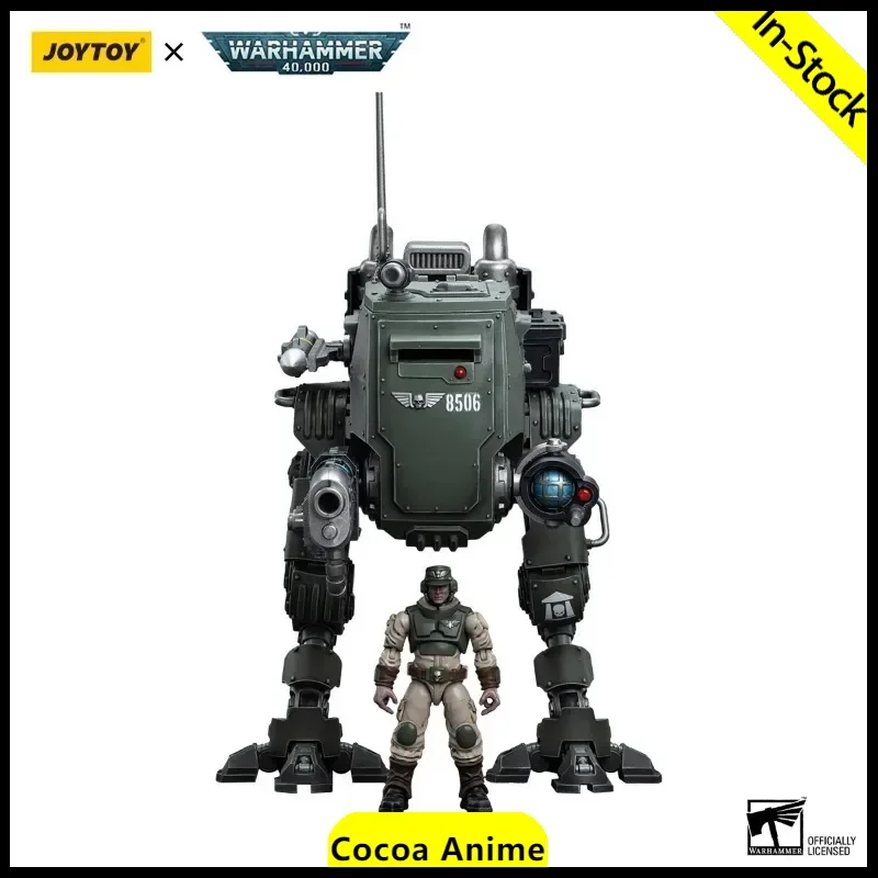 

[IN STOCK]JOYTOY Warhammer 40K 1/18 Astra Militarum Cadian Armoured Sentinel Action Figure Model Toys Gifts Collection