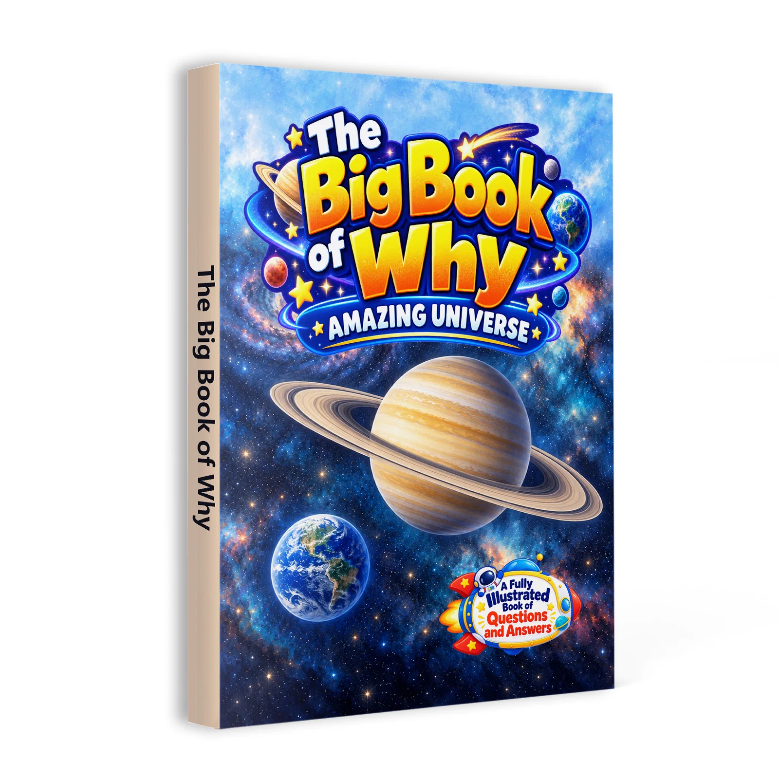 The Big Book of Why: Amazing Universe, Fully Illustrated Questions & Answers, Space Science, Astronomy Facts, Planets & Galaxy