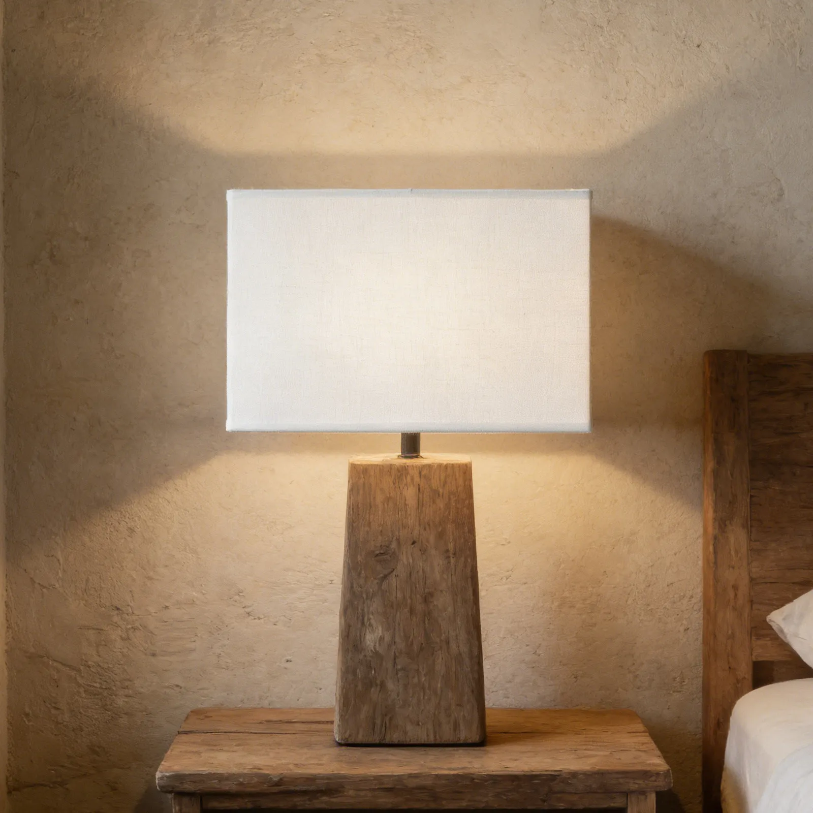 Rectangle Linen Lampshade Fabric Lamp Shade Bedroom Living Room Table Floor Lamp Replacement Decorative Soft Glow Fabric