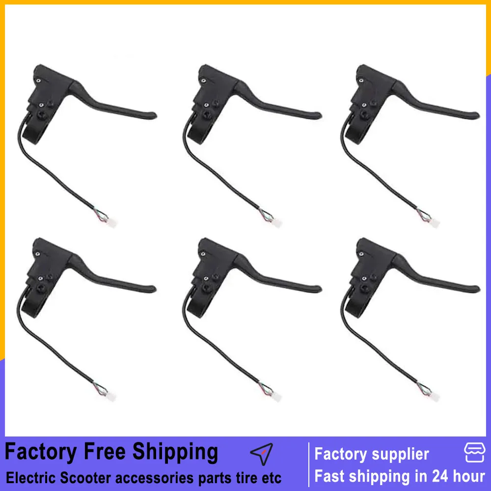

6PCS Aluminum Alloy Brake Handle for Xiaomi M365 Pro Pro 2 1S Mi3 Electric Scooter Brake Lever Skateboard Riding Accessories