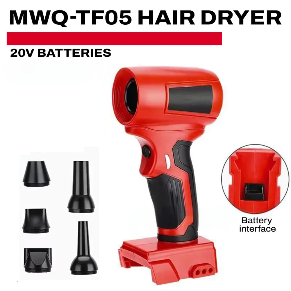 

ABKP-For 18V Lithium- Battery Powered 210W High Speed Jet Blower Mini Electric Air Duster Multi-Function Cleaning T