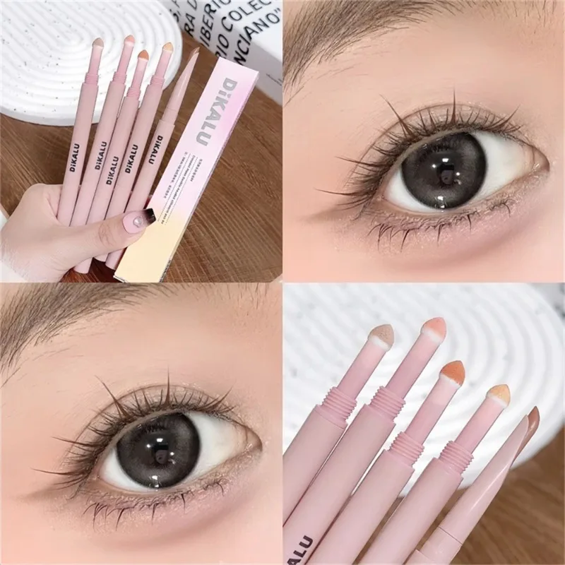 Double-ended Lying Silkworm Eyeliner Pencil Matte Aegyosal Eyeliner Shadow Pen Naturally Brightening Cream Highlight Eye Makeup