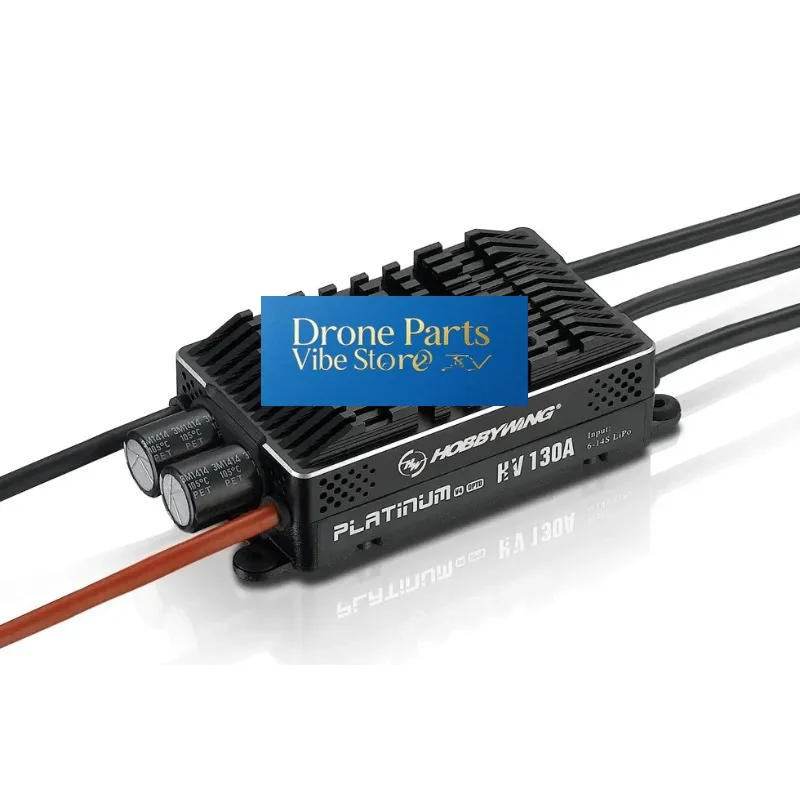 Drone Parts Original Hobbywing Platinum HV V4 4.1 130A 200A BEC / OPTO 6-14S Lipo Empty Mold Brushless ESC For RC Drone Helicopt