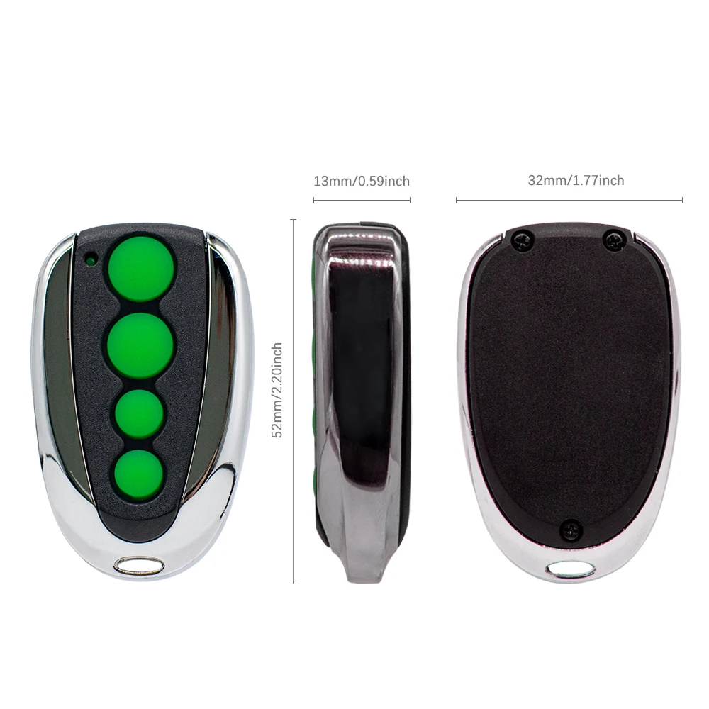 1/2/3/5/10/20pcs TOPENS M12 Garage Door Remote 433.92MHz Transmitter for Aleko AC1400 AC2000 AR2000 AR1450