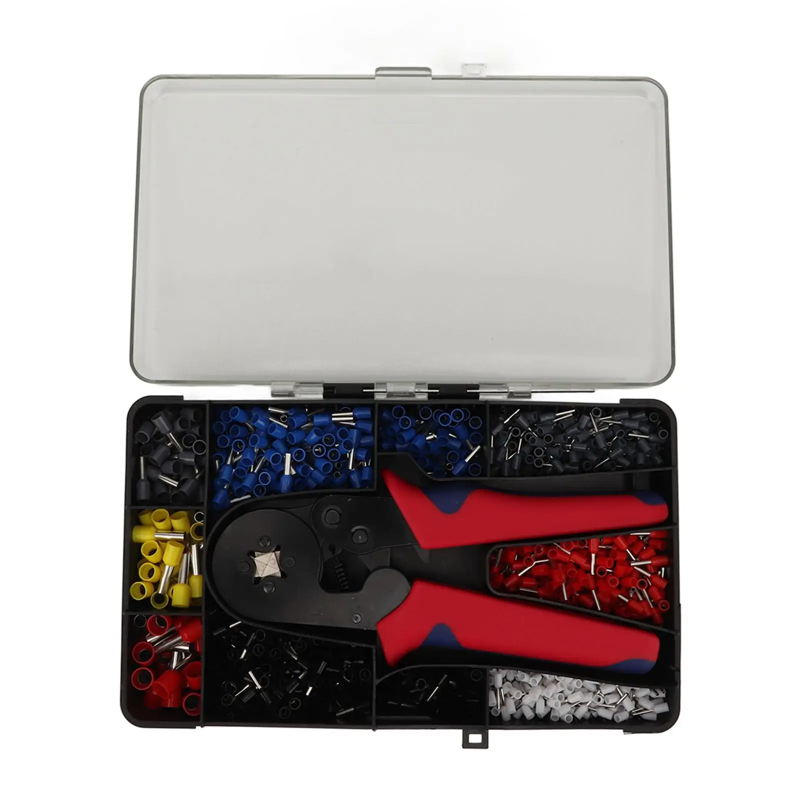

Wire Terminal Crimping Tool Set Lightweight Steel for no Solder Electrical Connection Kit for Easy Use and Convenience