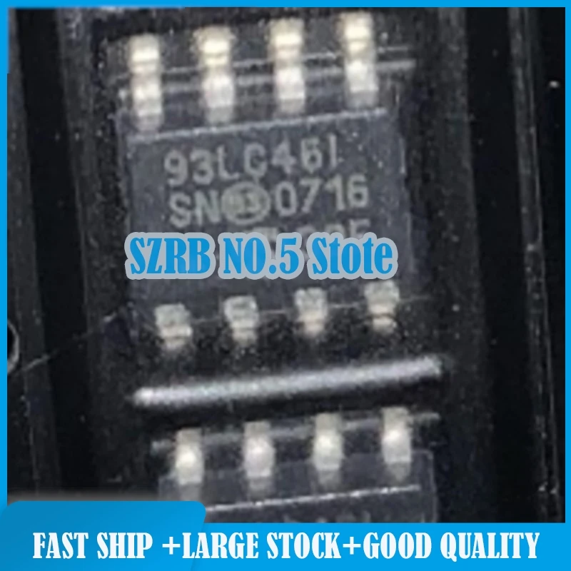 20pcs/lot 93LC46-I/SN SOP8 chips Electronic components