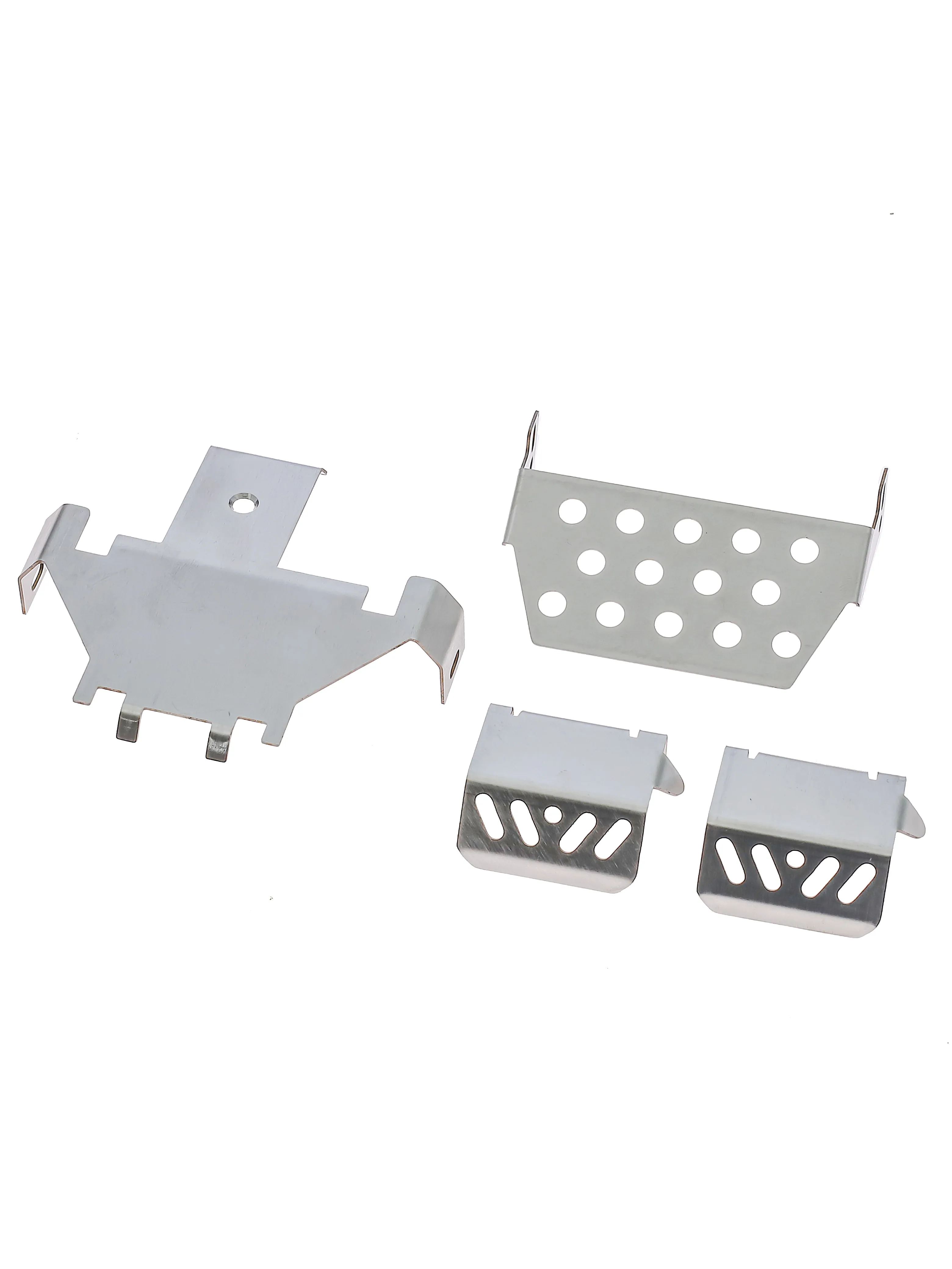

1set 104006, 104010, 104020, 104026 Modification with Stainless Steel Underbody Armor LY207