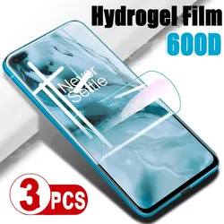 Film de protection en hydrogel pour Oneplus, protecteur d'écran pour Oneplus 3 3T 5 5T 6 6T 7 7T 8T Nord N10 N30 N100 N20 N300, 3 pièces