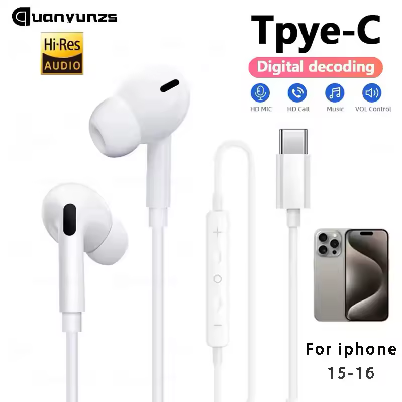 Original Wired Earphones for Apple Lightning iPhone 15 16 14 13 12 11 Pro Max Mini X XS XR X 7 8 6 Plus SE Headphones Accessorie - Image 3