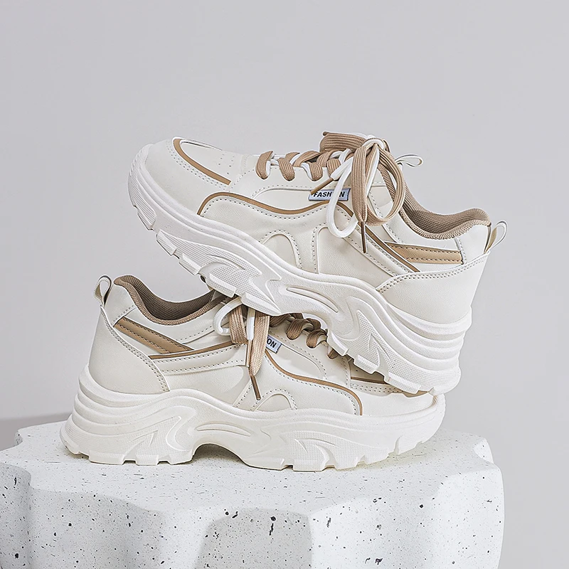 

Новая женская обувь Модельер Женские кроссовки на платформе Студенты кампуса Повседневная удобная прогулочная обувь Zapatos De Mujer