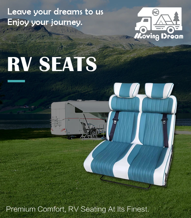 High Quality Driver RV Campervan and Motorhome RV Seats Solutions Caravan Camper Van Folding Bed Seat view 6
