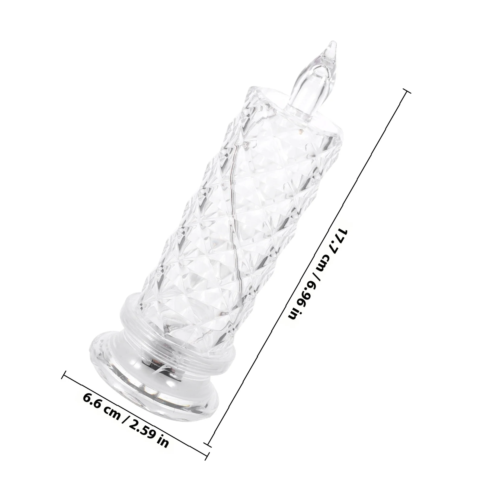 4Pcs Flameless Candles LED Light Romantic Ambiance Decor for Bedroom Weddings Parties Light LED Candles