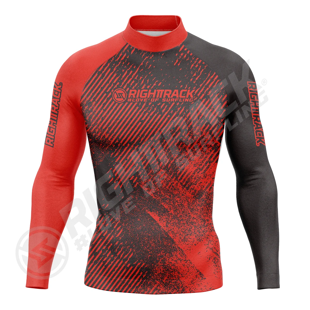 HotSale camicia da Surf da uomo Gold Coast Lycra Rashguard RIGHTTRACK manica lunga Surf Sportswear Beach UV Swimwear UPF50 + vestiti