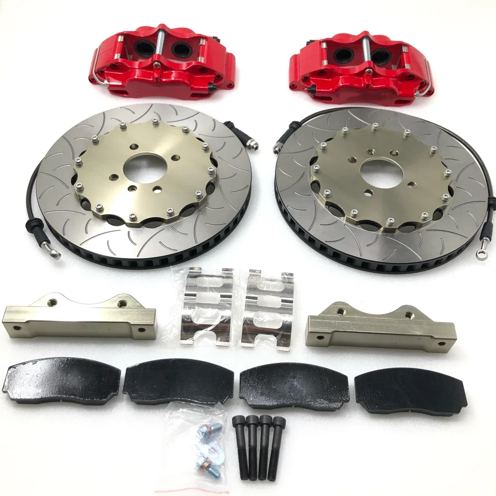 Front Brake Kit 4-Pot 330*28mm Disc  Calipers for Mini Cooper S JCW R53