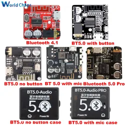 MP3 Bluetooth Audio Decoder Module 4.1 Lossless Car Stereo Amplifier Board For Speakers Plate MP3 Receiver 5V