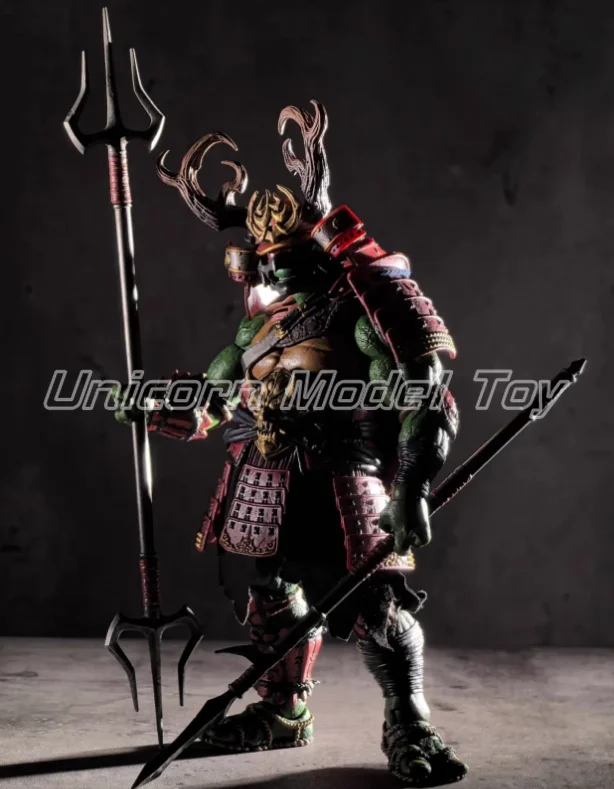 

【UA】MetyToys Ling Ji Hun TMNT Series Michelangelo Raphael Exhibition Limited Edition Action Figure Model Toy Gift