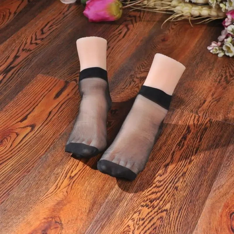 Female Mannequin Foot Model for Stockings And Fake Nails Display Tarsel Bone Ankle Rubber Plastic Silicone TPE3810