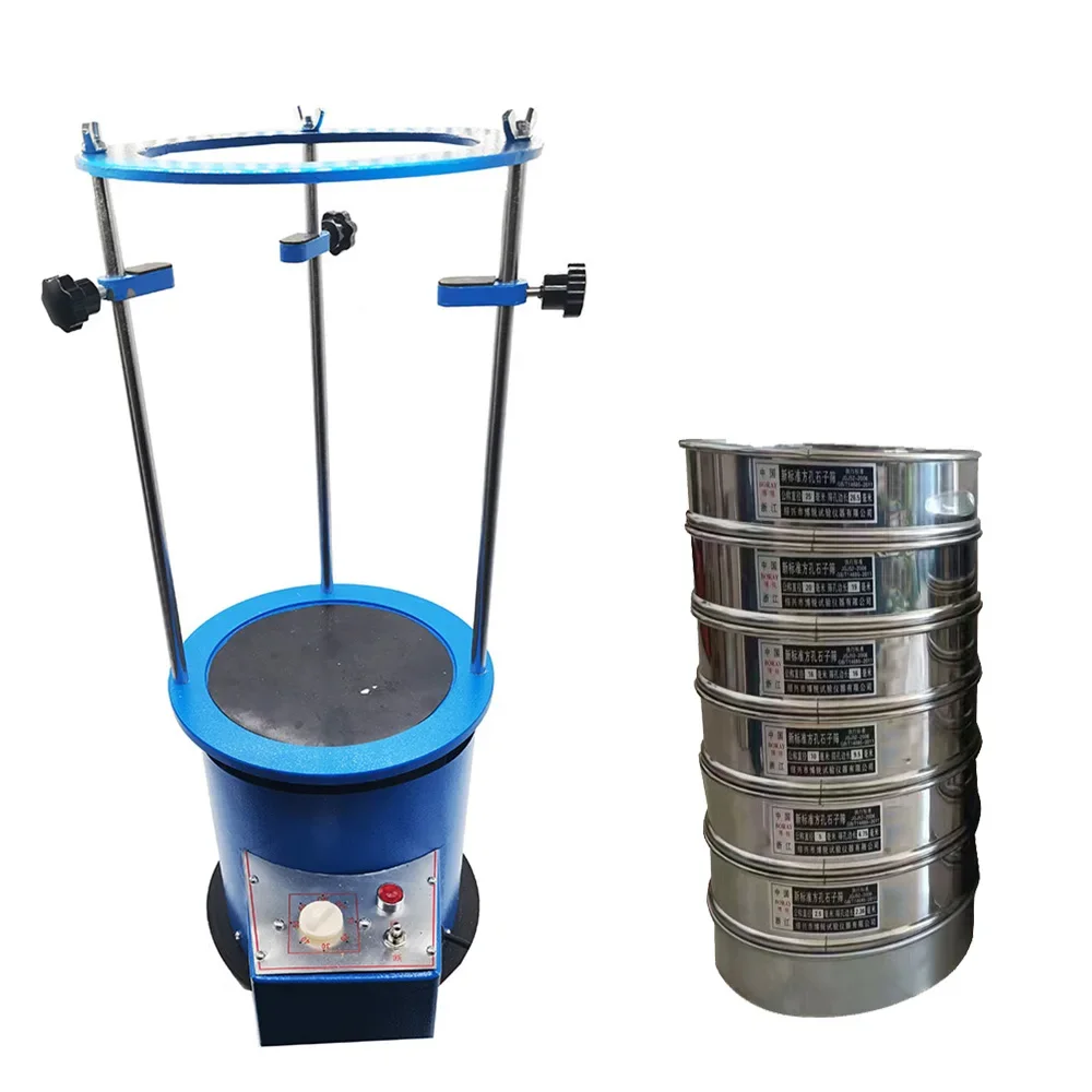 

Sieve Shaker Electric Vibration Machine for Laboratory Sieves Diameter 20CM Diameter 8411 Type Vibrating Screen Machine