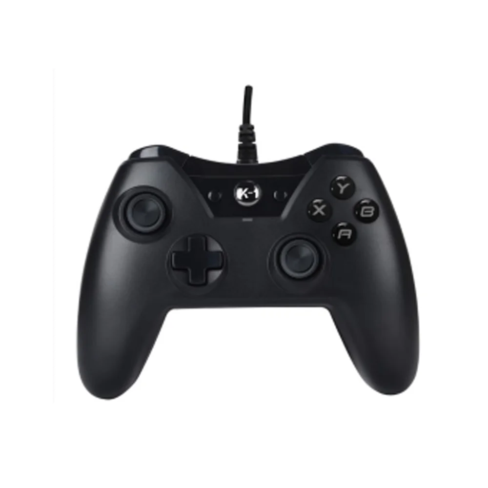 

Черный проводной игровой контроллер, джойстик, геймпад для xbox one, для игровой консоли