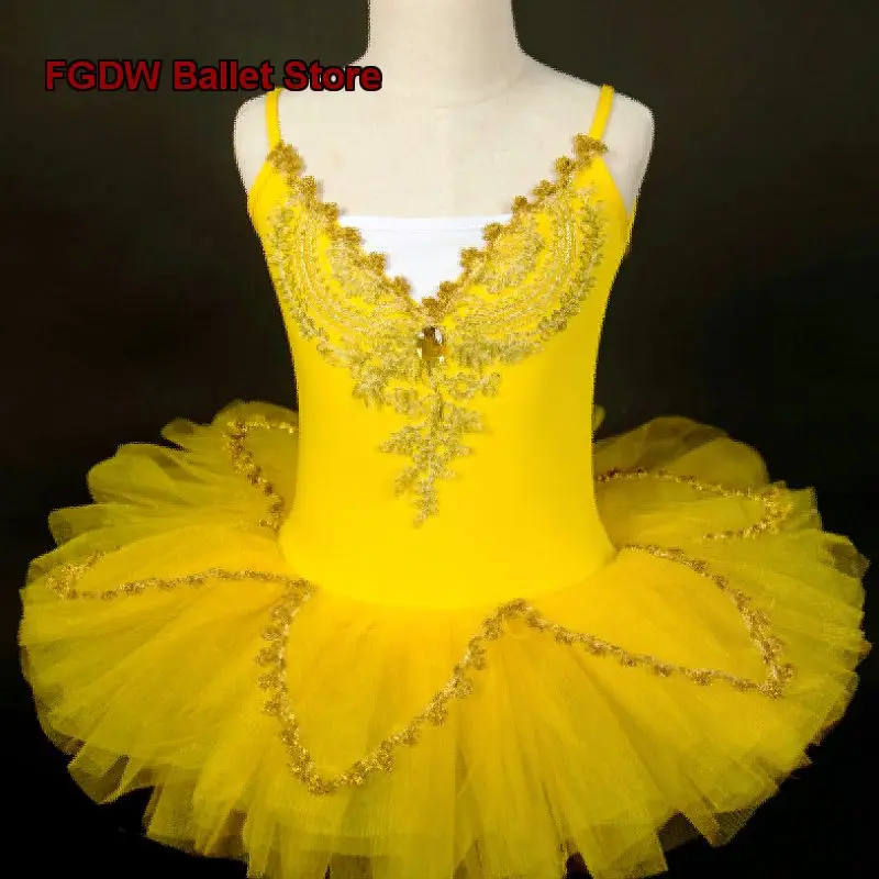 Children's Girls Professional Performance Tutu Skirt Kids