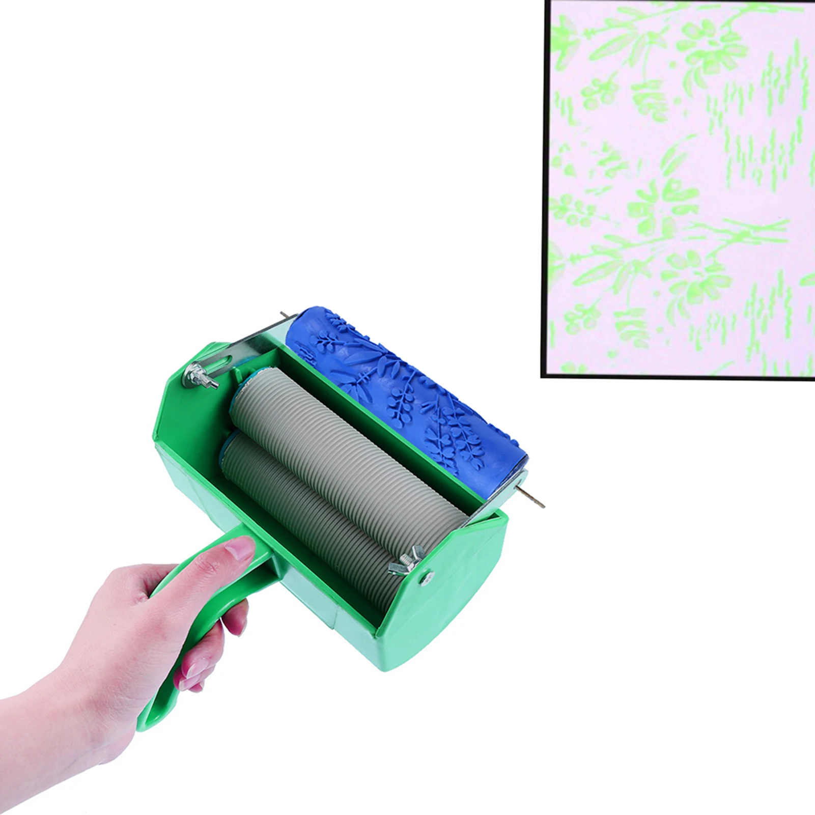 

Резиновый валик для декоративной отделки стен под дерево, инструмент для DIY-проектов, для нанесения краски и декоративных узоров на стены, инструменты для декорирования обоев