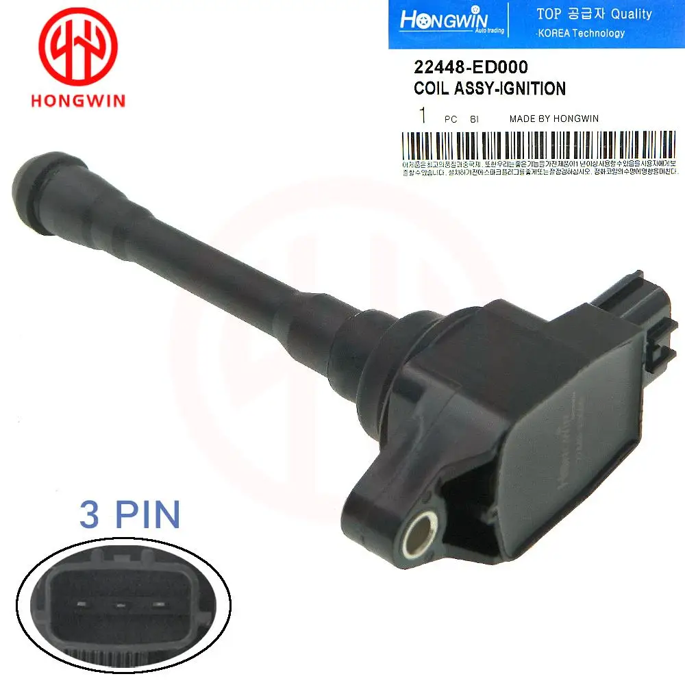 22448ED000,22448-ED000 UF549 22448-JA00A Ignition Coil For Nissan Altima Sentra Versa X-Trail Rogue / Infiniti FX50 M56 Q70 QX60