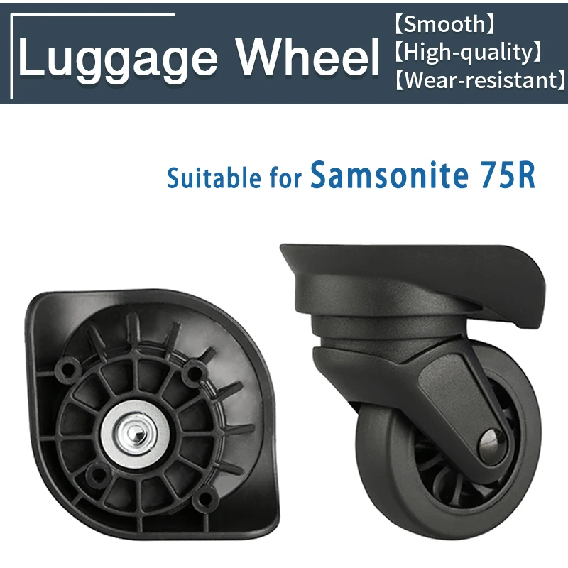 

Suitable For Samsonite 75R/R06 Suitcase Universal Wheel Luggage Accessories Replacement Wear-resistant Roller Suitcase Wheel