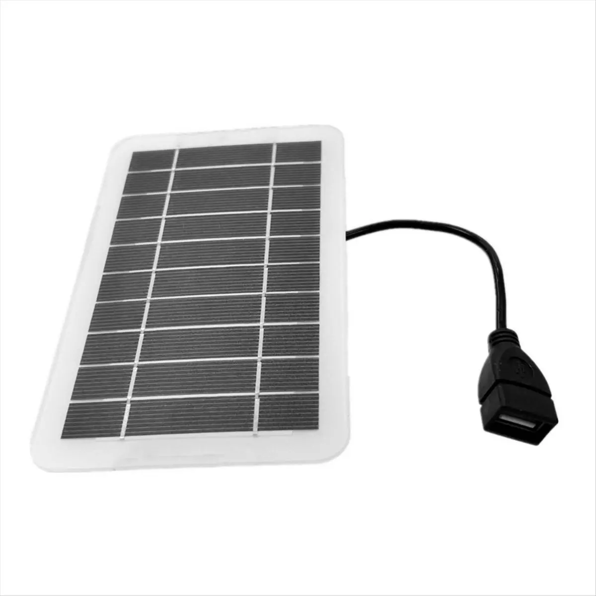 #48N Solar Portable Charging Board Waterproof Solar USB Charger,Solar Panel Kit,(Monocrystalline silicon)