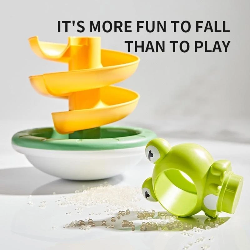 STEM 学習カエルスライドおもちゃ科学的な色混合安全な材料 15UB