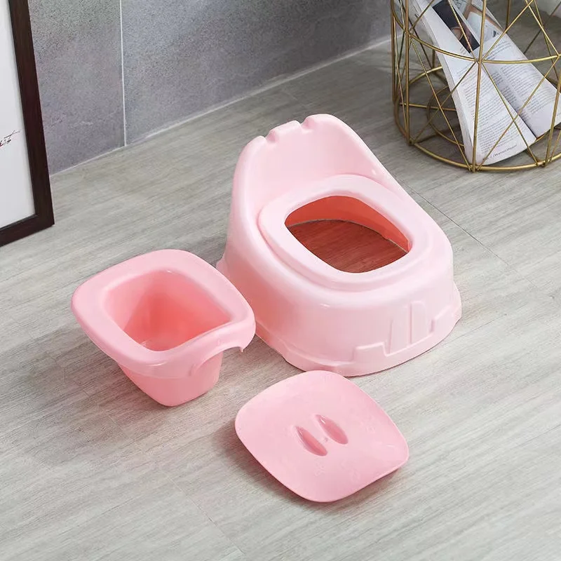 Baby Portable Potty Children's Pot Baby Toilet Training Chair with Detachable Storage Cover Easy To Clean Child Travel Toilet