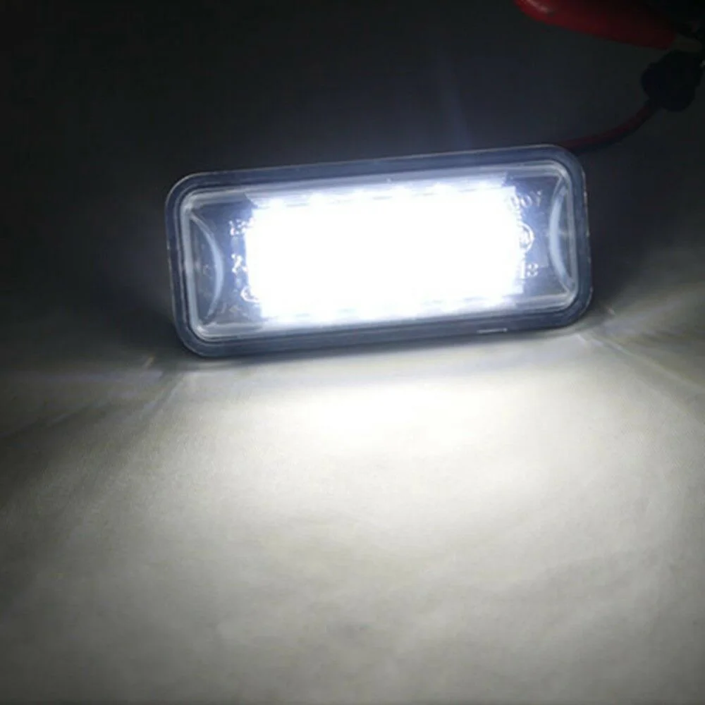 2X LED رقم لوحة ترخيص ضوء لتويوتا FT-86 GT86 سوبارو BRZ WRX فورستر